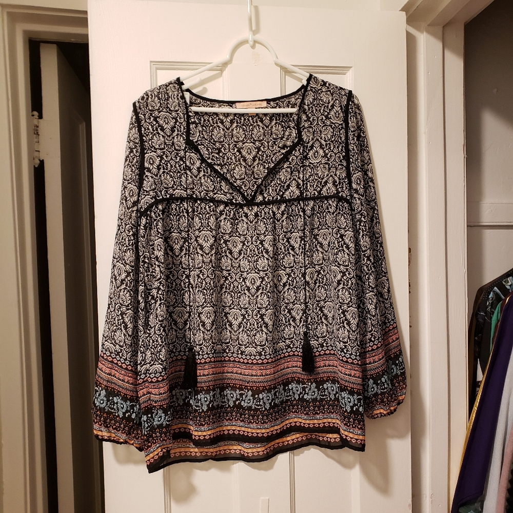 Anthropologie boho tunic